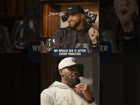 LeBron knew Steph was going to have one of those games in Paris 😤 #teamusa #usabasketball #shorts