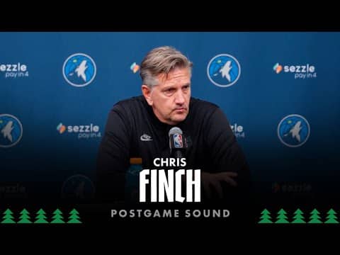 "It's All The Little Plays." | Chris Finch Postgame Sound | 10.26.25