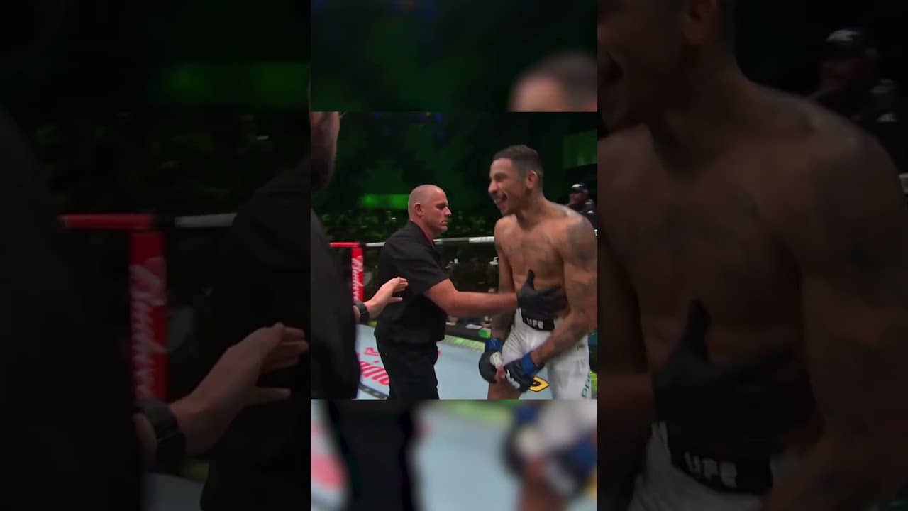 OH MAN WE GOT BEEF 🥩 #ufcperth