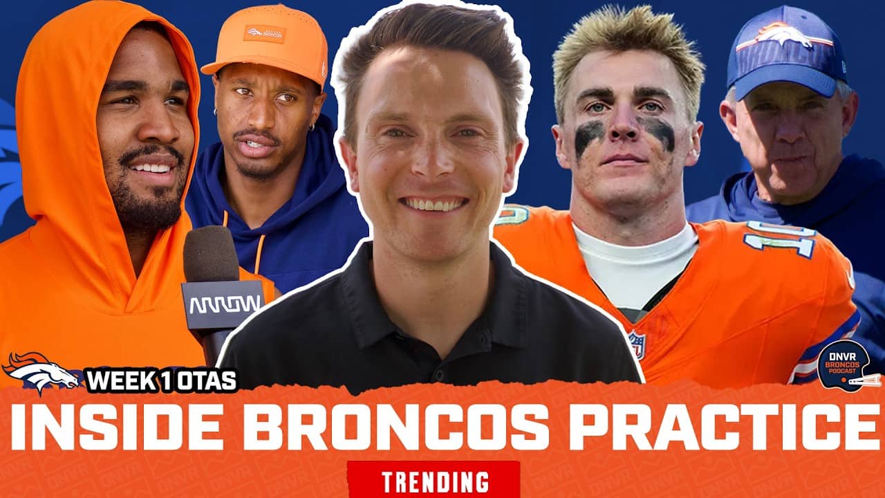 Jaylen Waddle on Being WELCOMED to Denver, Sean Payon on Bo Nix & More | Inside Broncos Practice