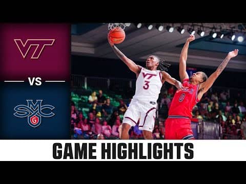 Saint May's vs. Virginia Tech Game Highlights | 2025-26 ACC Men's Basketball
