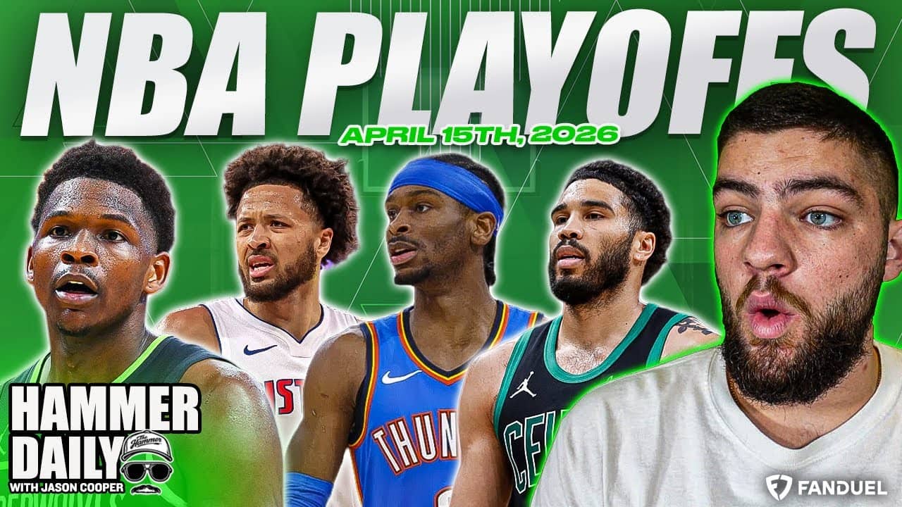 NBA Playoffs Mini Exravaganza | Hammer Daily | Presented By Fanduel