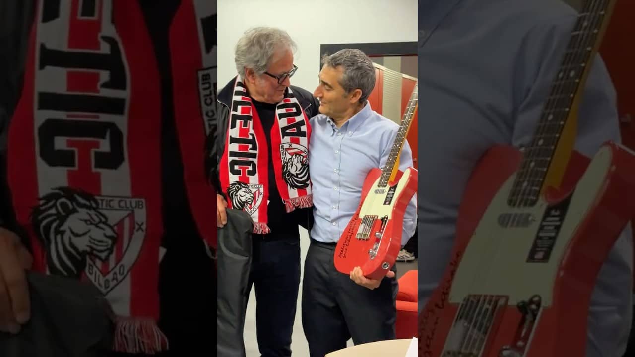 Despedida de Ernesto Valverde I Sorpresa guitarra & Ruper Ordorika I Athletic Club 2026