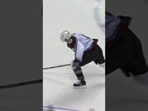 You know that time when Joe Sakic became the franchise leader in points with a hat trick?