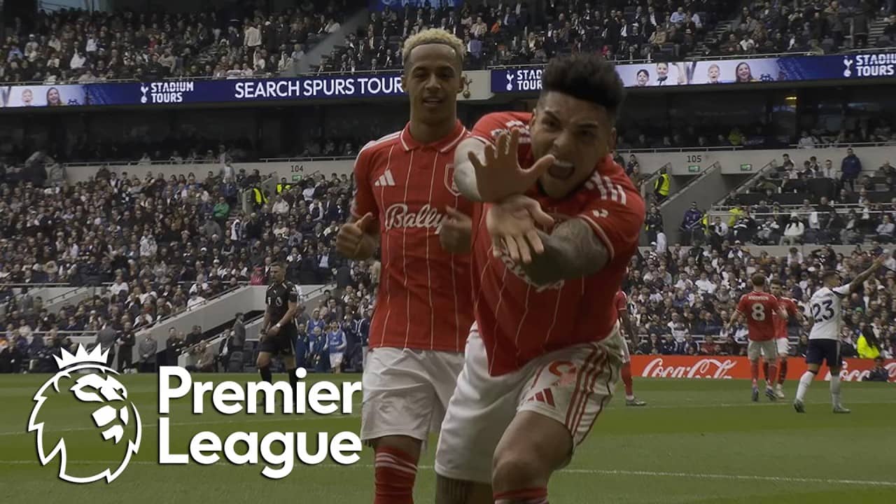 Igor Jesus nets Nottingham Forest's opener against Spurs | Premier League | NBC Sports