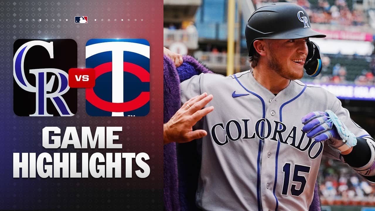 Rockies vs. Twins Game Highlights (6/27/26) | MLB Highlights