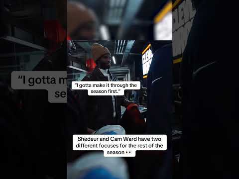 Shedeur Sanders 🤝 Cam Ward (via deionsandersjr/TT)