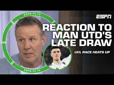 REACTION to West Ham vs. Man United draw 💥 'Man United lacked SPARKLE!' - Craig Burley | ESPN FC