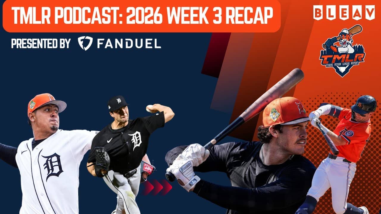 Bryce Rainer Gets Called up To West Michigan: TMLR Podcast Week 3 recap