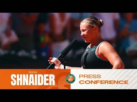 Diana Shnaider | Round 4 Press Conference | Roland-Garros 2026
