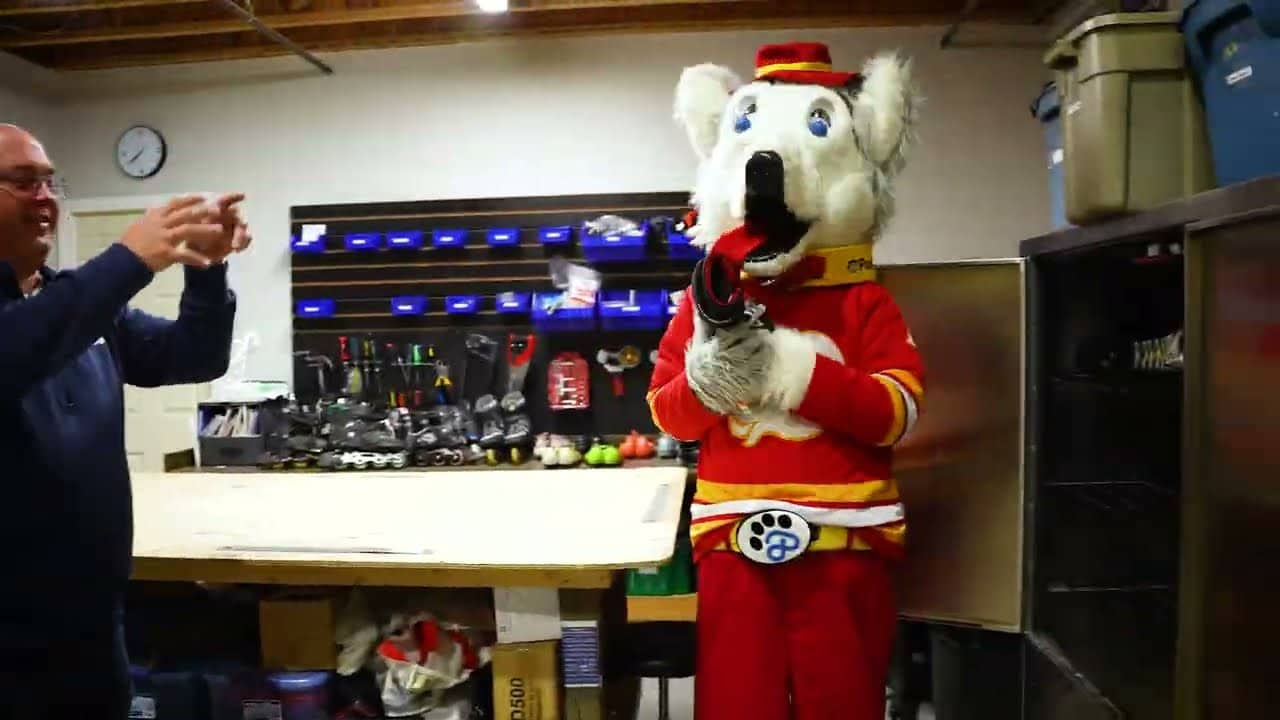 HUB International Flames Sports Bank Equipment Drive