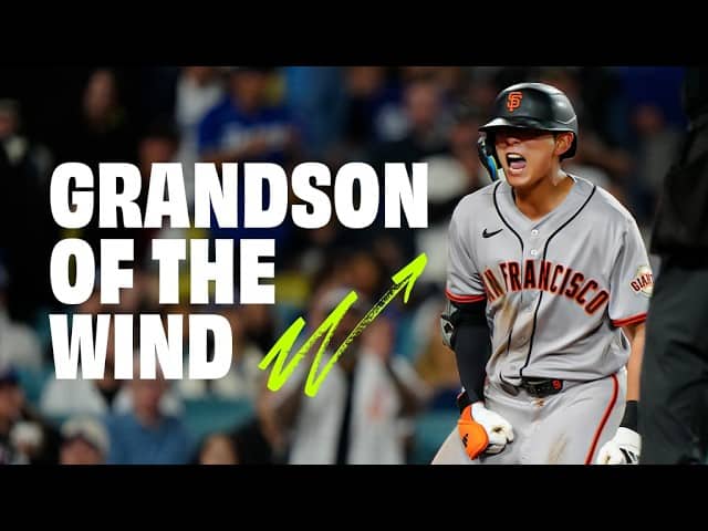 Jung Hoo Lee's First Career Inside-the-Park Home Run | Giants vs Dodgers Highlights