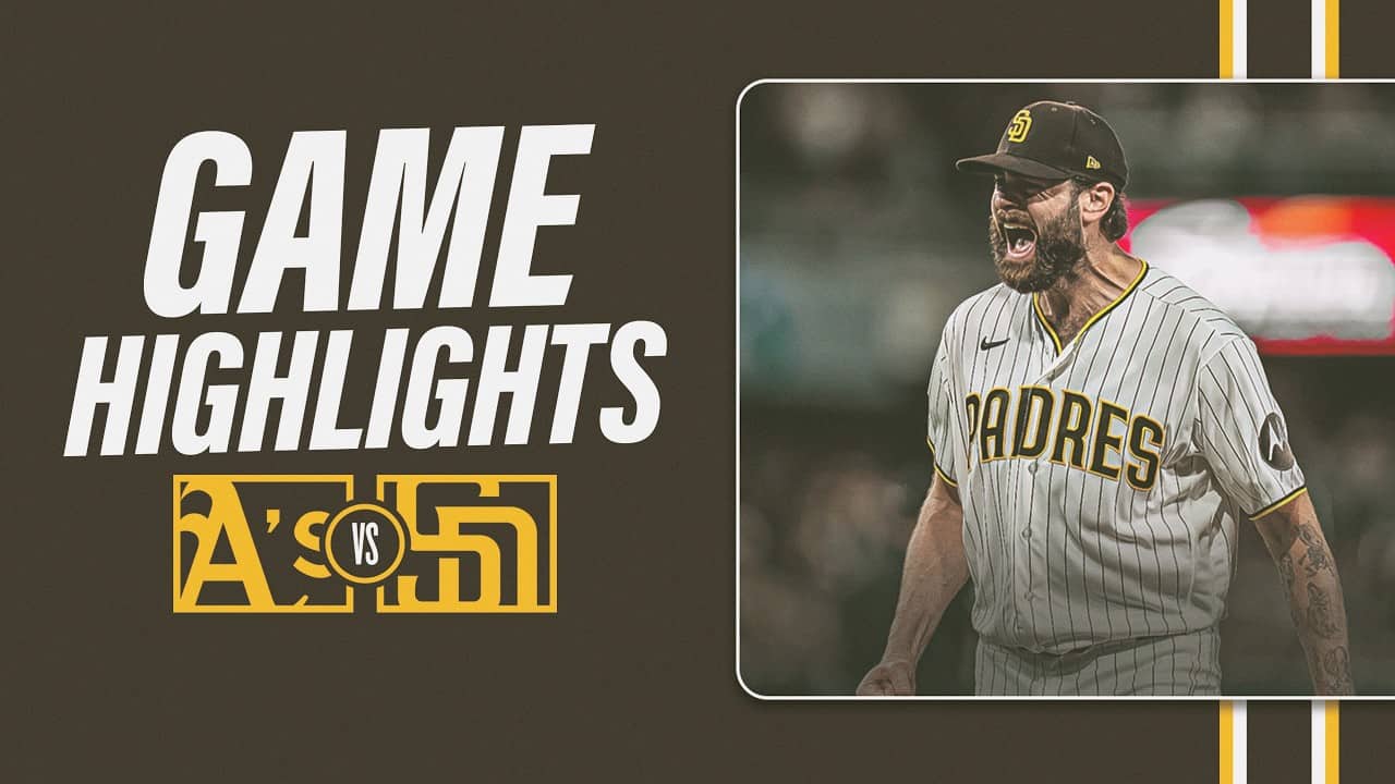 A's vs. Padres Game Highlights (5/23/26) | MLB Highlights