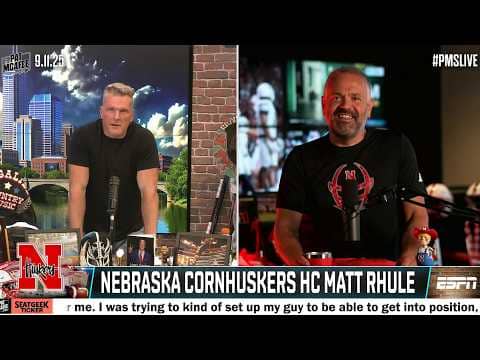 Matt Rhule addresses Akron shutout speech, Nebraska's schedule, Parsons & more | The Pat McAfee Show