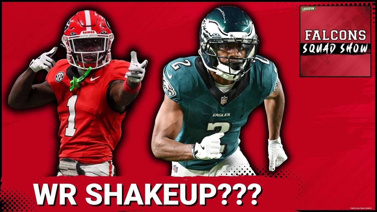 FALCONS SQUAD SHOW: Will Falcons Wide Receiver OVERHAUL Elevate Their Offense in 2026?