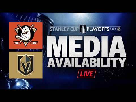 Anaheim Ducks @ Vegas Golden Knights Game 3 Post-Game Media Availability