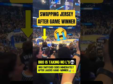 Bro pulled a Gilbert Arenas💀