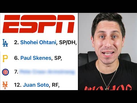 Reacting to ESPN’s Shocking MLB Player Rankings