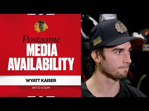 "It's hard against a team like that." | Wyatt Kaiser Postgame 1.12.26