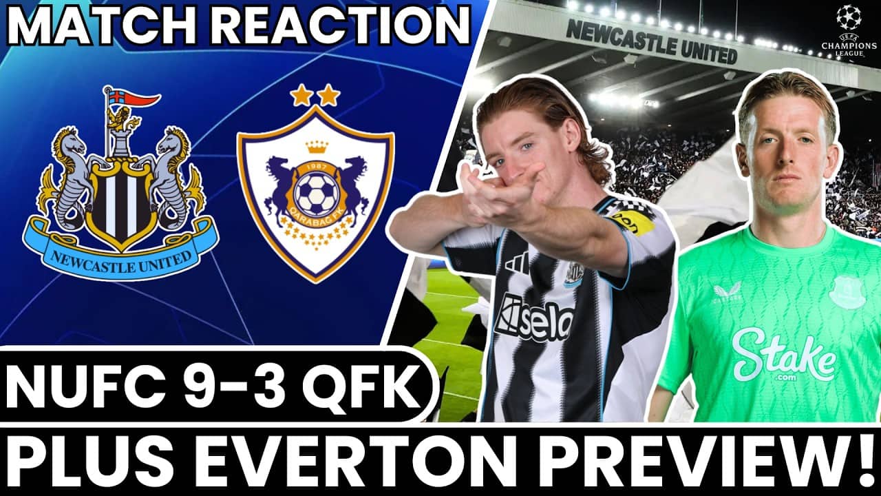 NUFC Make Champions League History + Huge Everton Preview!