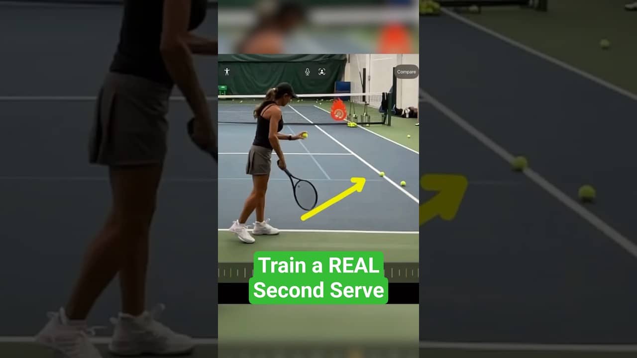 How to train a REAL second serve: