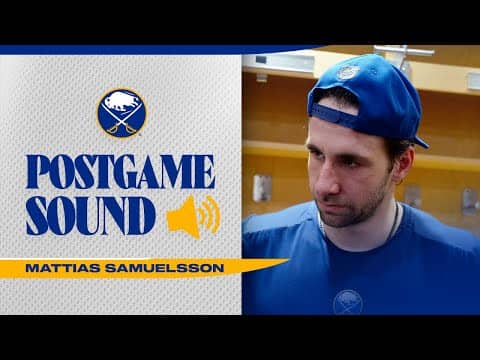 "Dahlin Is A World-Class Player" | Mattias Samuelsson After 7-4 Win Over Maple Leafs | Sabres