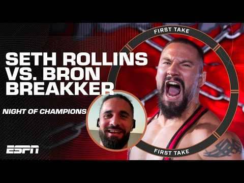 Seth Rollins shares WORRIES that Bron Breakker is YOUNGER & STRONGER than him | First Take