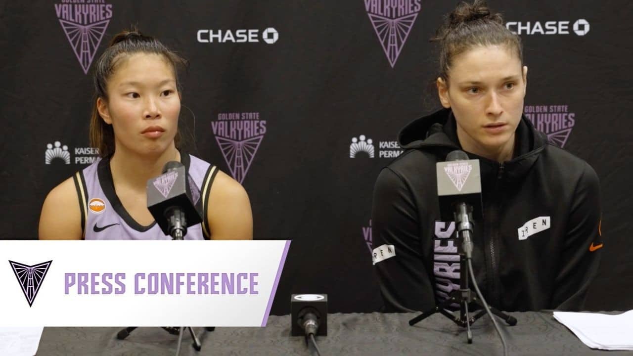 Kaitlyn Chen & Cecilia Zandalasini Looking Ahead After Difficult Night