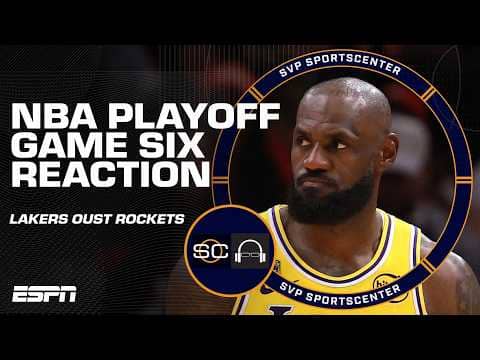 NBA Playoff Reaction 🔥 Lakers advance, Pistons & Raptors force Game 7’s | SC with SVP