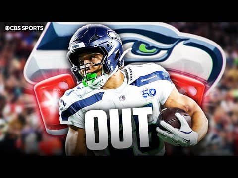 Seahawks RB Zach Charbonnet OUT for NFC Championship game vs Rams