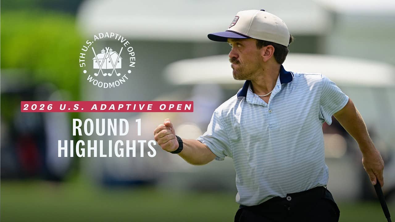 2026 U.S. Adaptive Open Highlights: Round 1 from Woodmont Country Club