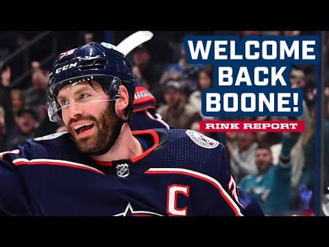 The Captain Returns! Boone Jenner & the Blue Jackets are BACK HOME vs. the Senators! | Rink Report