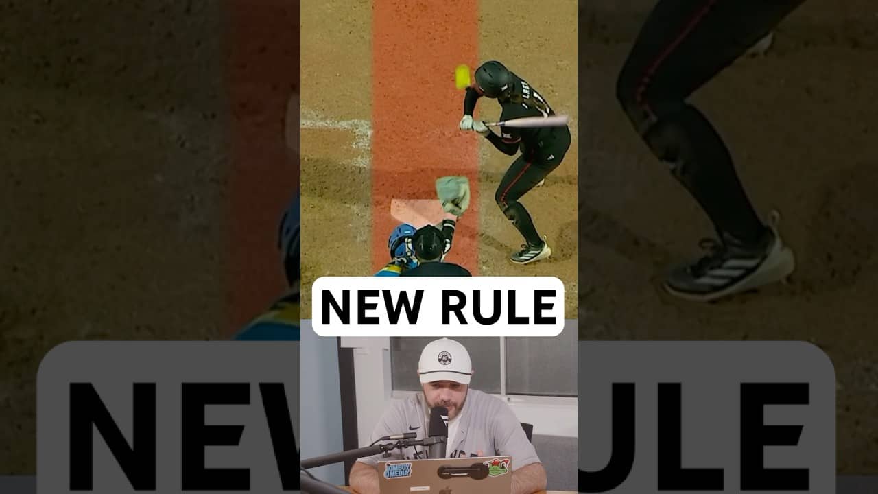 Hit by pitch becomes an out, a breakdown