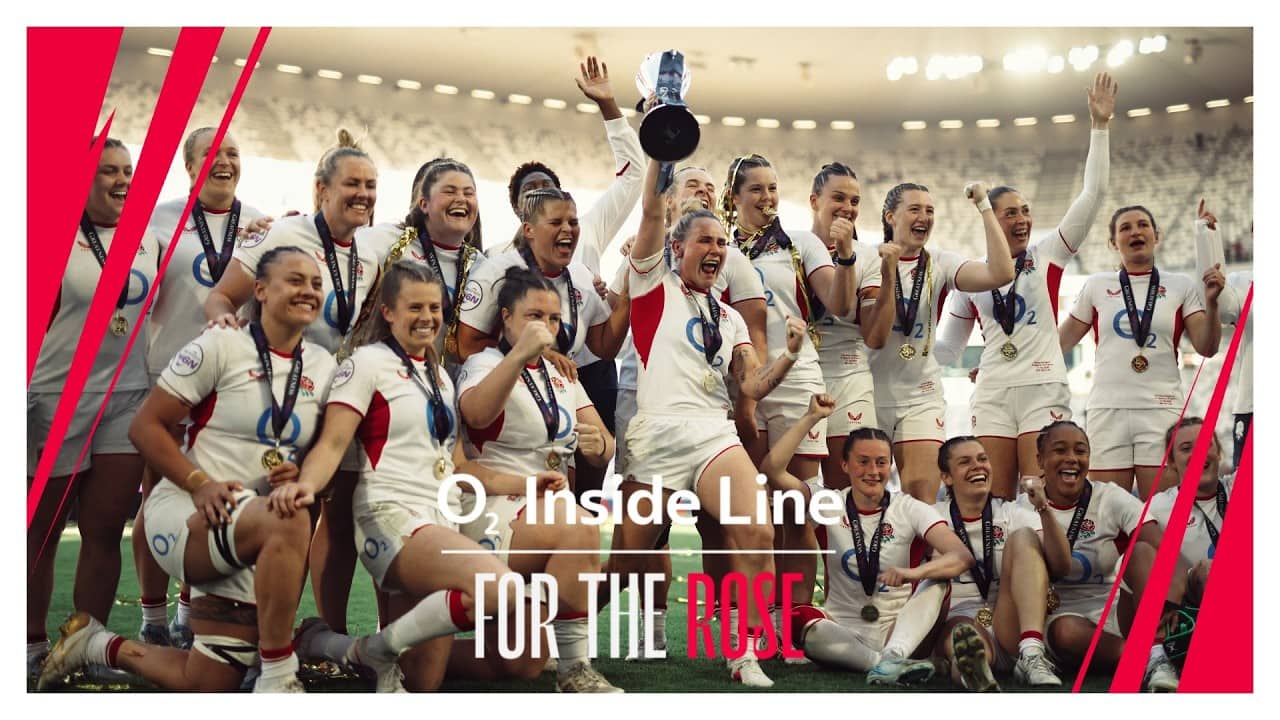 Behind the scenes of the Red Roses Grand Slam triumph | O2 Inside Line: For The Rose