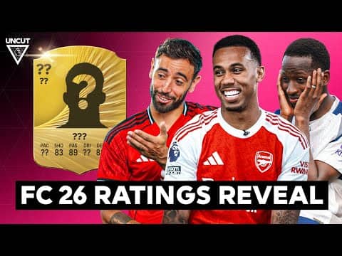 FC 26 RATINGS REVEALED! ft Bruno Fernandes, Gabriel & Pape Matar Sarr