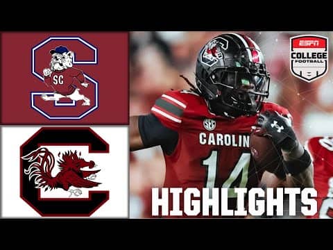 South Carolina State Bulldogs vs. South Carolina Gamecocks | Full Game Highlights | ESPN CFB