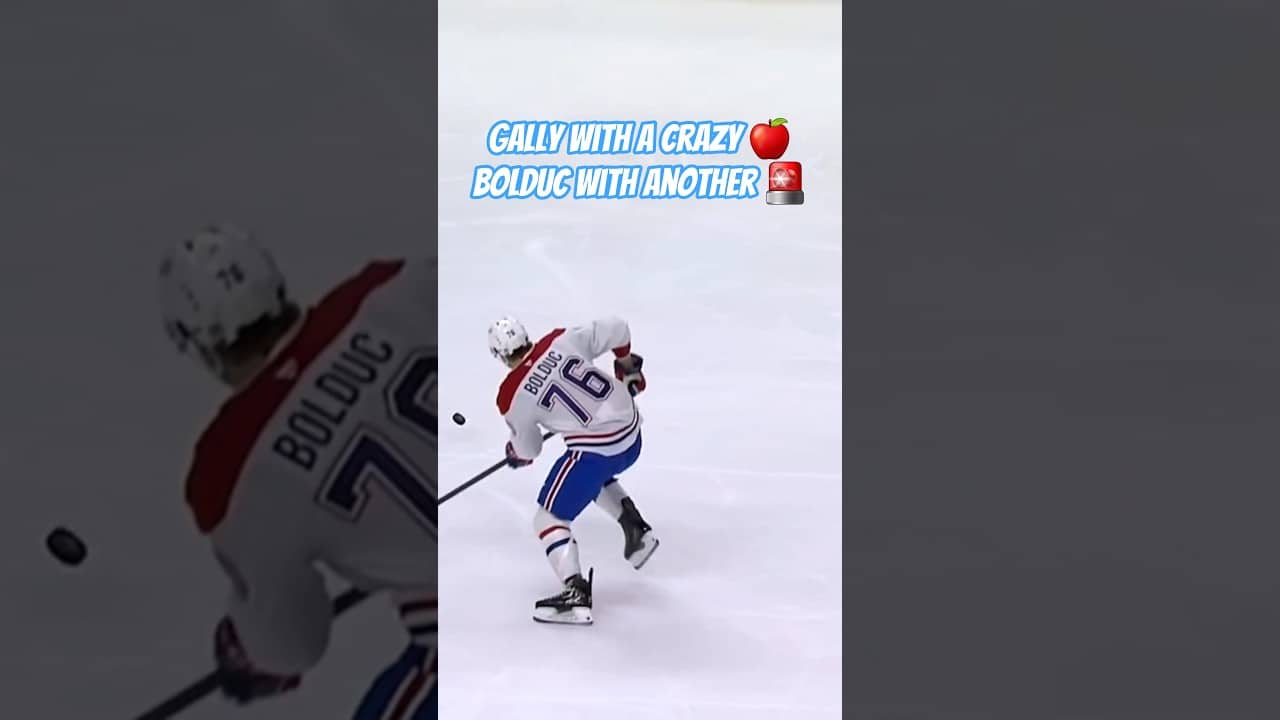 Bolduc AGAIN!! Crazy Assist by Gally #gohabsgo #habs #nhlshorts #getpuckdpodcast #nhl #canadiens