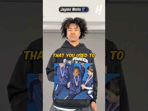 Jaylen Wells started as a gymnast before basketball. 🙌🔥