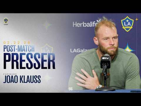 Post-Match Presser, João Klauss | 2.22.25