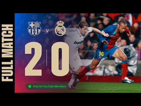 FULL MATCH | FC BARCELONA 2 vs 0 REAL MADRID | LA LIGA 2008/09