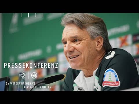 Pressekonferenz mit Horst Steffen vor Frankfurt I SV Werder Bremen vs. Eintracht Frankfurt