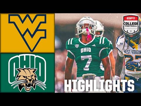 West Virginia Mountaineers vs. Ohio Bobcats | Full Game Highlights | ESPN College Football