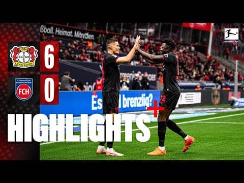 Leverkusen serve a 6–0 masterclass! | Bayer 04 vs. Heidenheim | Bundesliga – MD 10