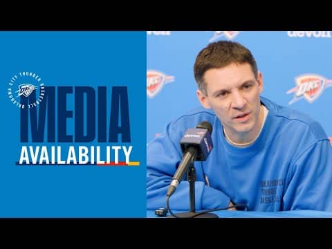 Coach Daigneault on being consistent as possible | Postgame Media | January 13, 2026