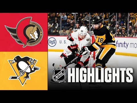 Senators vs. Penguins | NHL Highlights | February 02, 2026