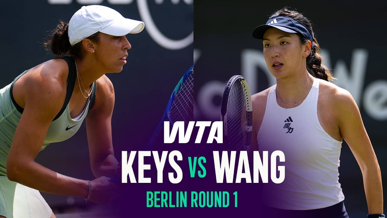 Madison Keys vs. Xinyu Wang | 2026 Berlin Round 1 | WTA Match Highlights