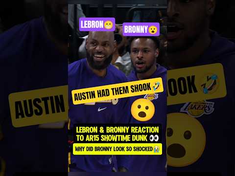 Bronnys JAW hit the FLOOR😭