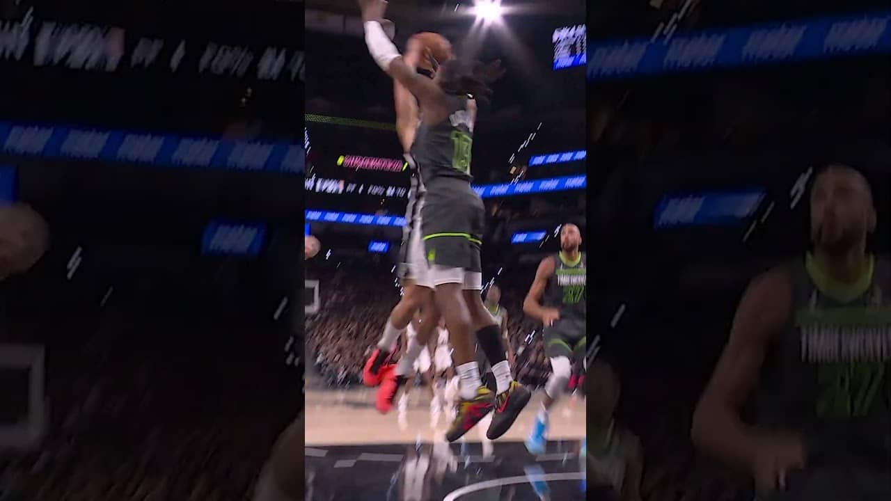CARTER THREW IT DOWN 😤🔥 #nba #spurs #carterbryant