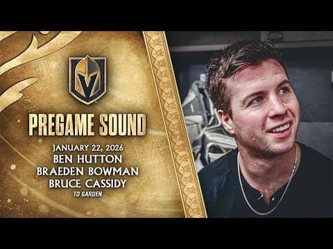 🎥 PREGAME SOUND: Hutton, Bowman & Cassidy