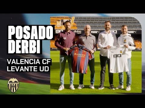 🏟️MESTALLA ACOGE EL ACTO PREVIO AL DERBI ENTRE EL VALENCIA CF Y DEL LEVANTE UD
